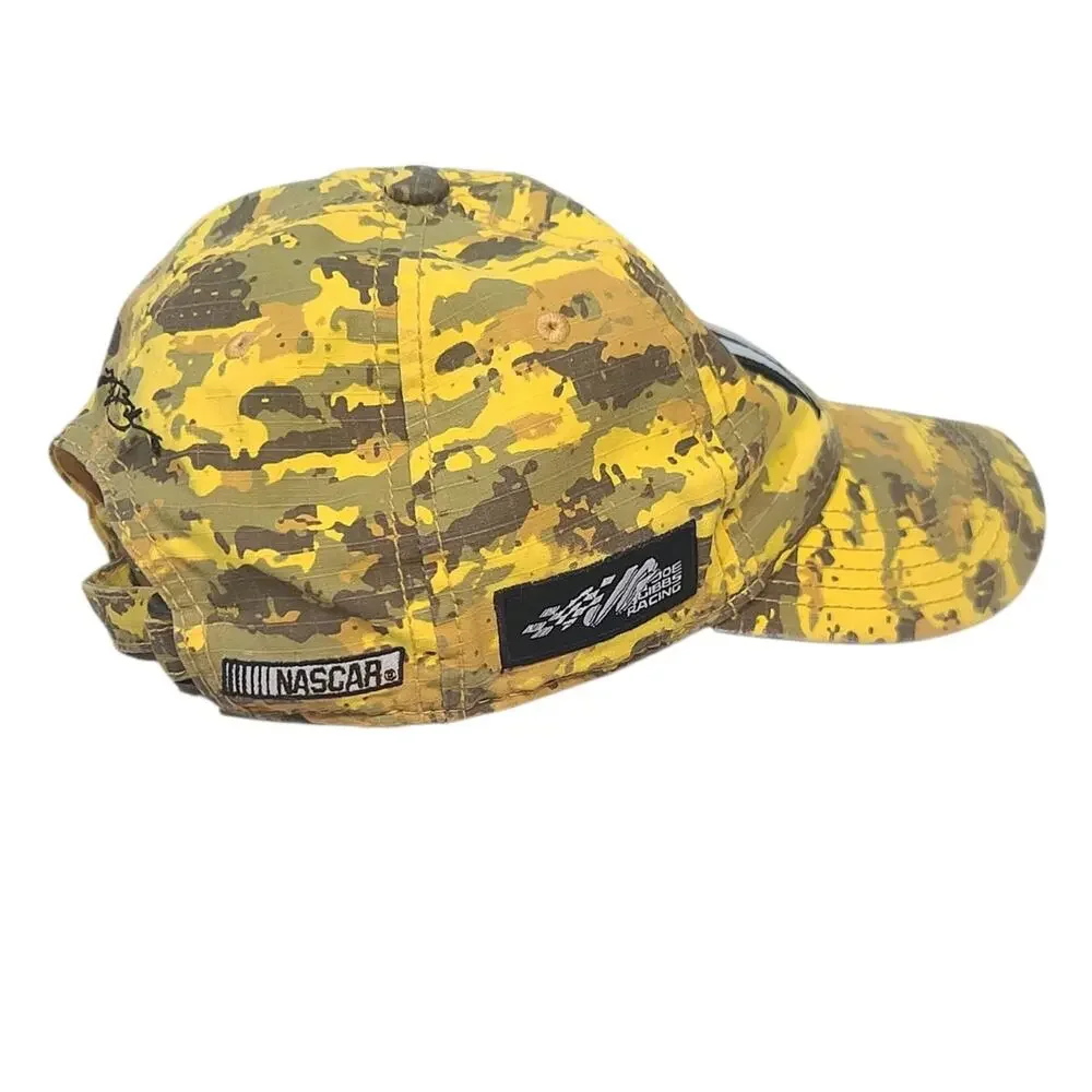 Kyle Busch 18 M&Ms Youth Camo Hat Joe Gibbs Racing